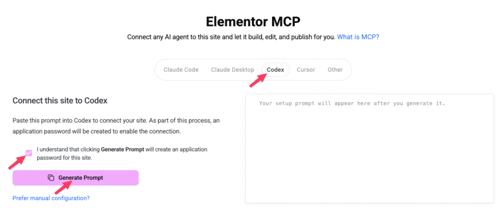 Elementor MCPとAIツールを接続